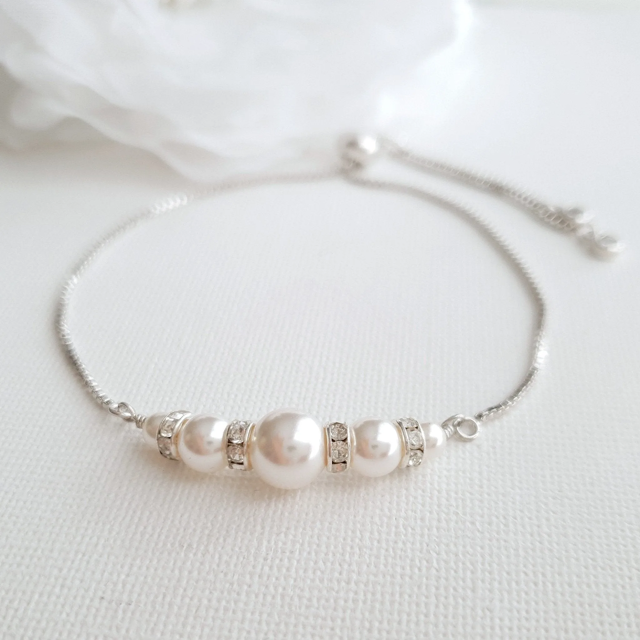 14K Gold and Pearl Bracelet- Ava