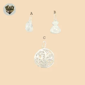 (2-1665) 925 Sterling Silver - Pendants.