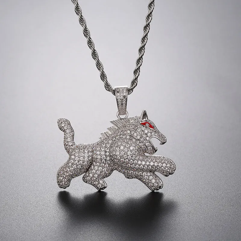 3D Lion Pendant