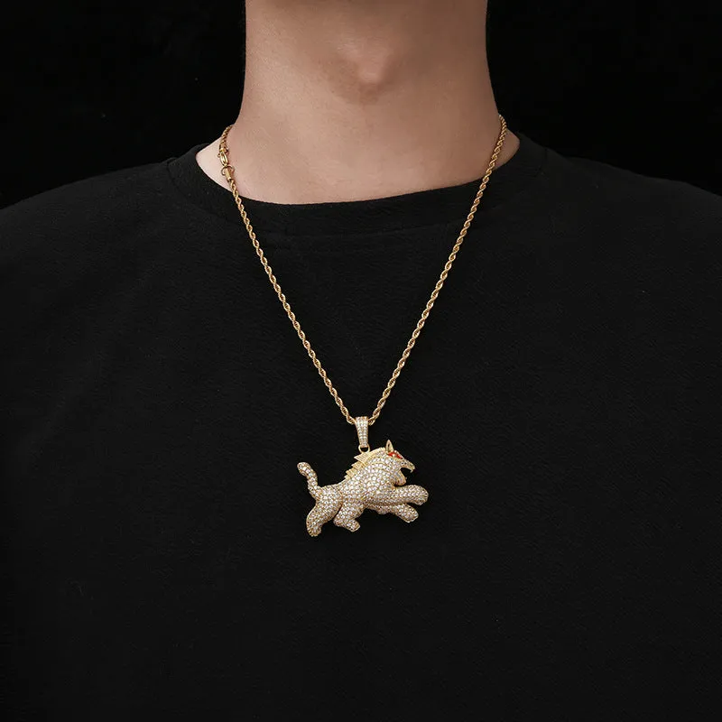 3D Lion Pendant