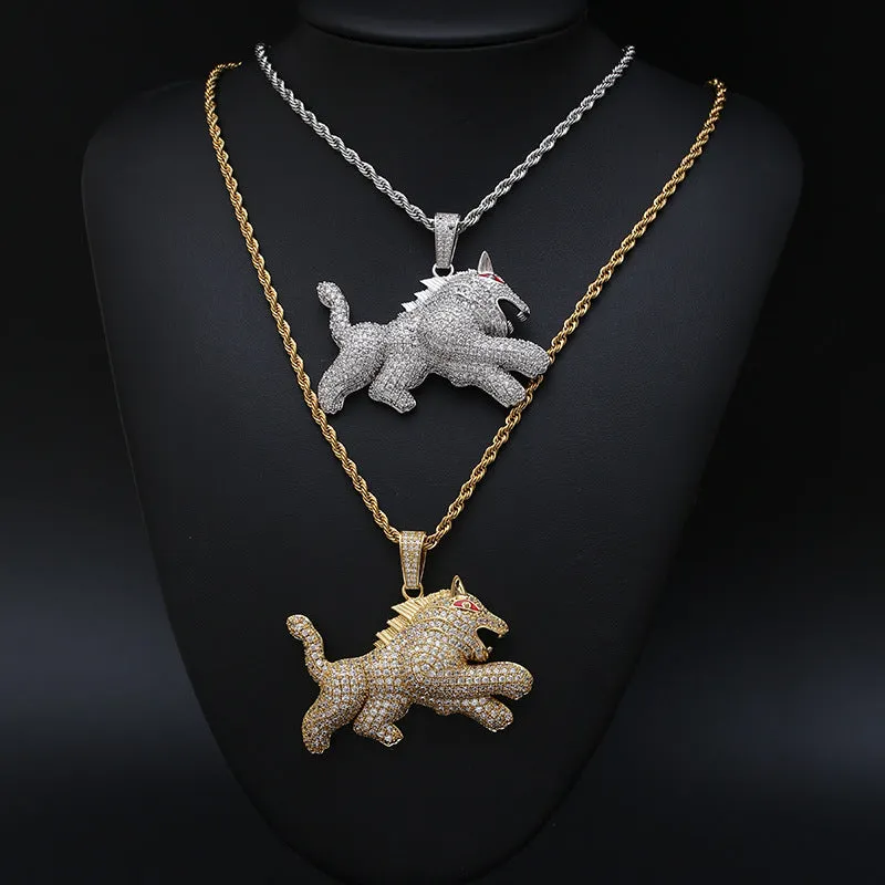 3D Lion Pendant