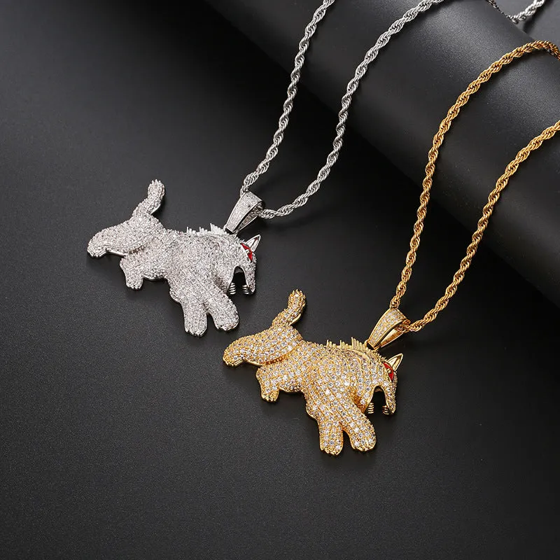 3D Lion Pendant