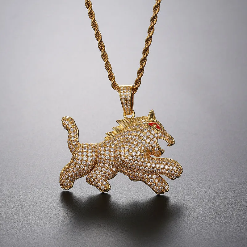 3D Lion Pendant