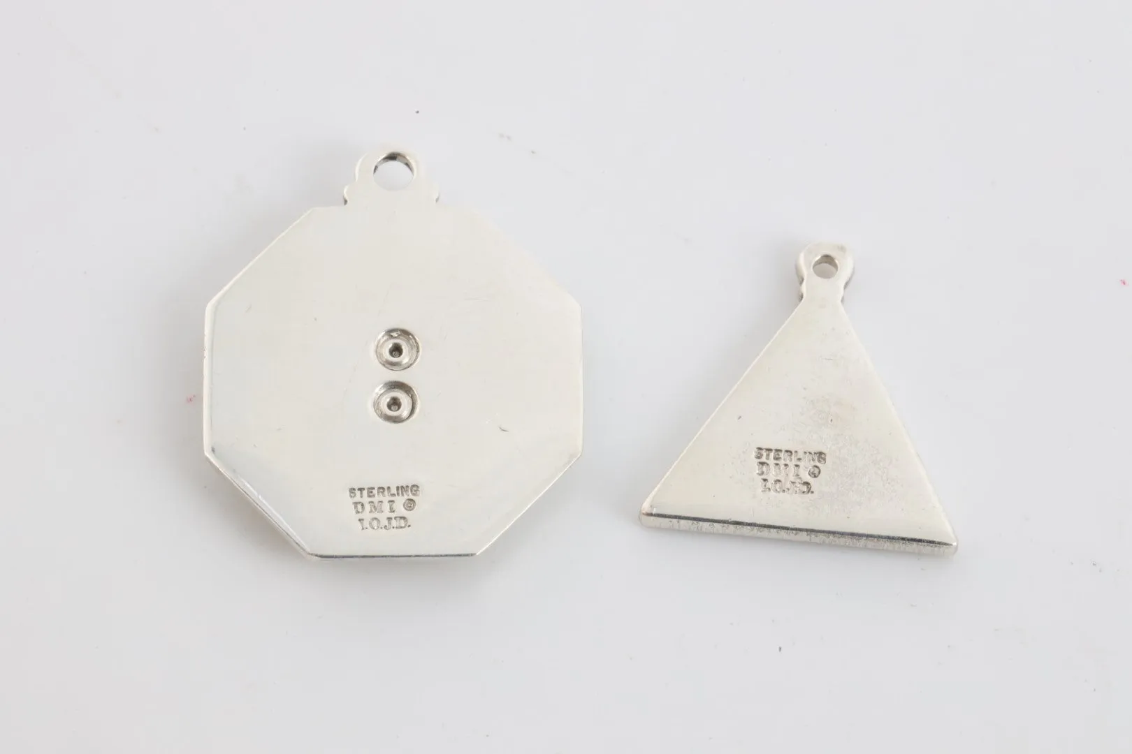 925 Silver Freemason's Iyob Filiae Pendant Set (7.91g.)