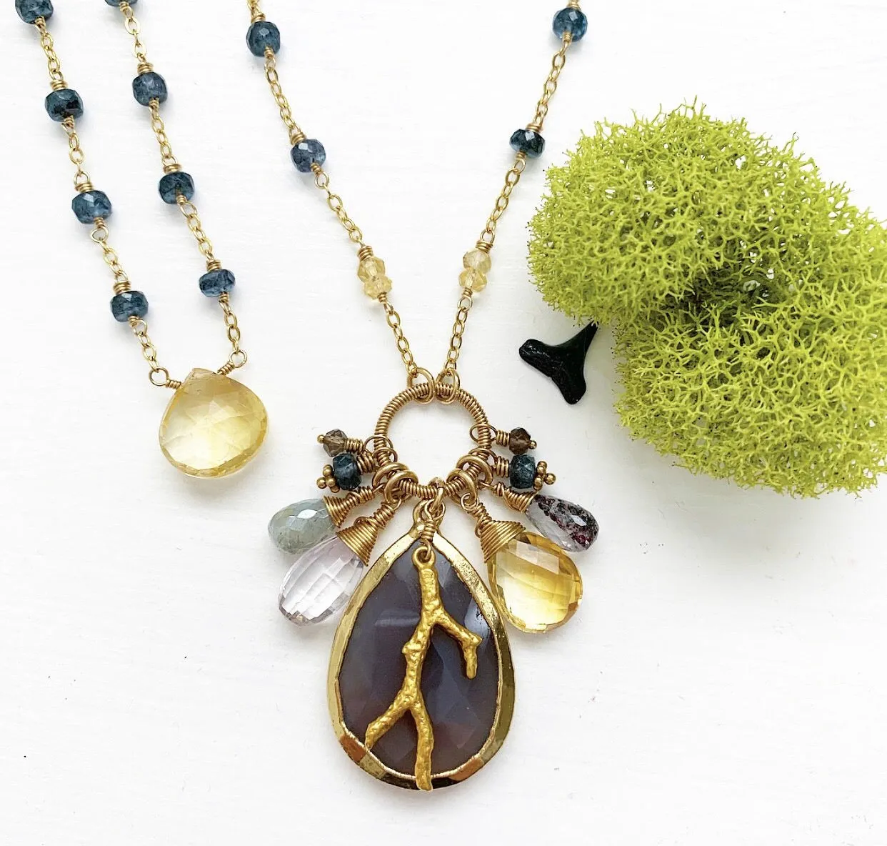 948-Gemstone Layering Necklace