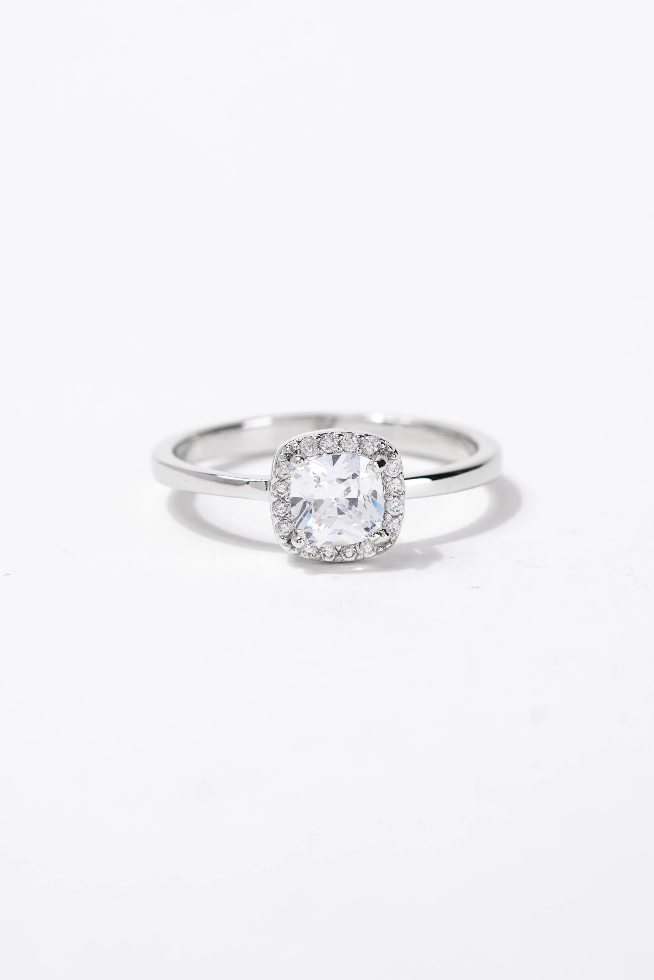 Angel Solitaire CZ Rhinestone Ring