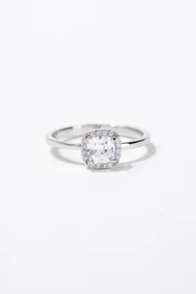 Angel Solitaire CZ Rhinestone Ring