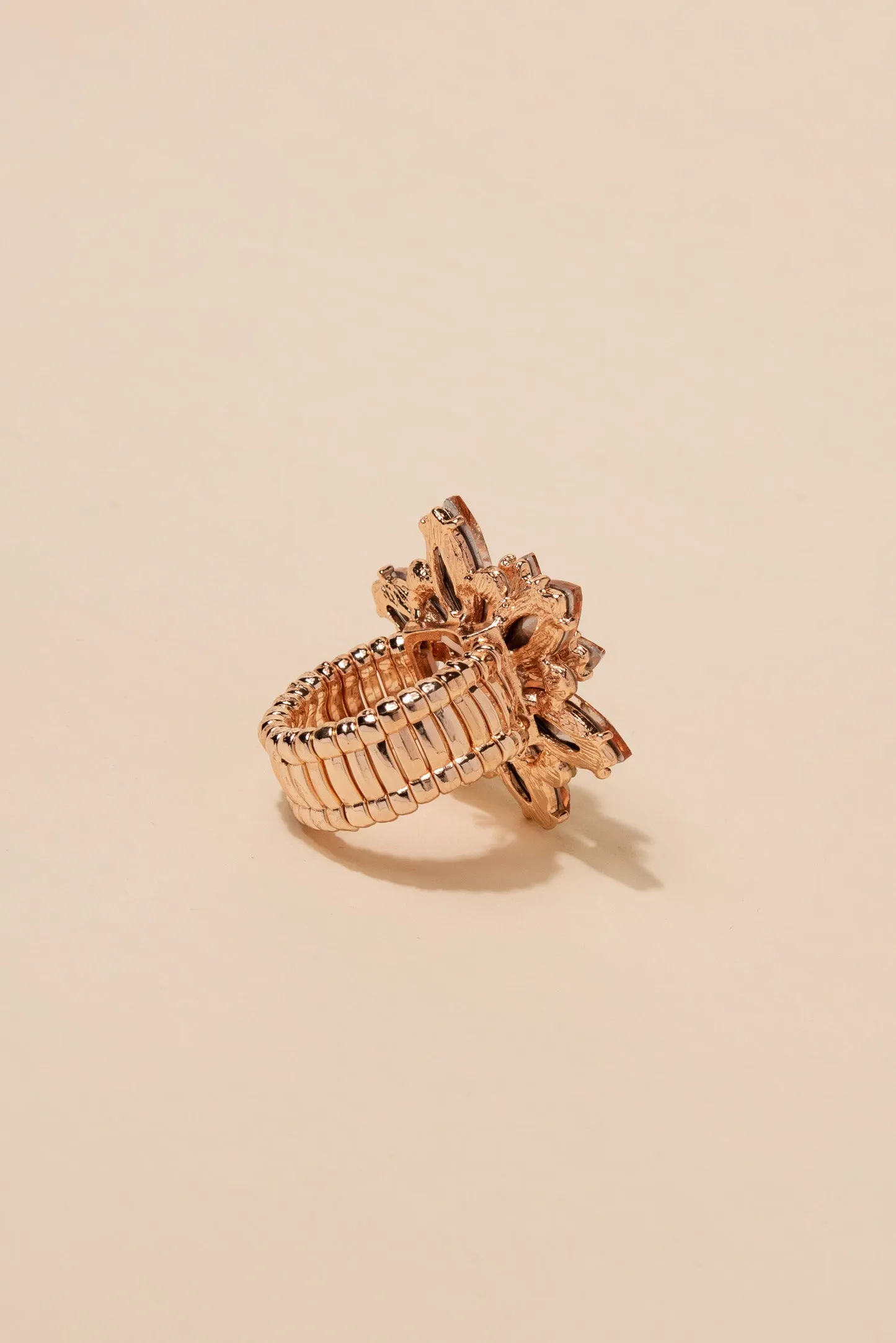 Aubrey Flower Burst Stretch Ring