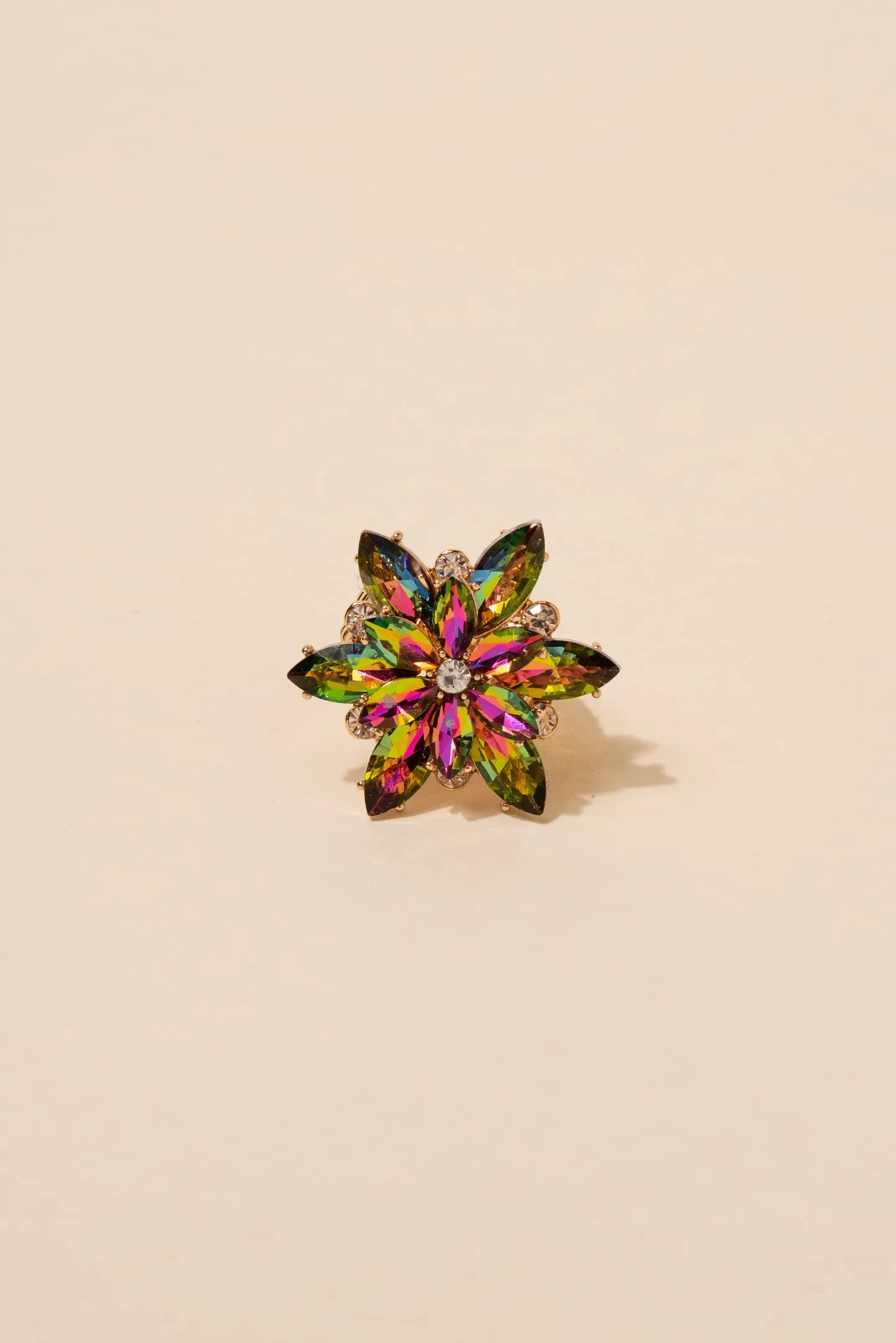 Aubrey Flower Burst Stretch Ring