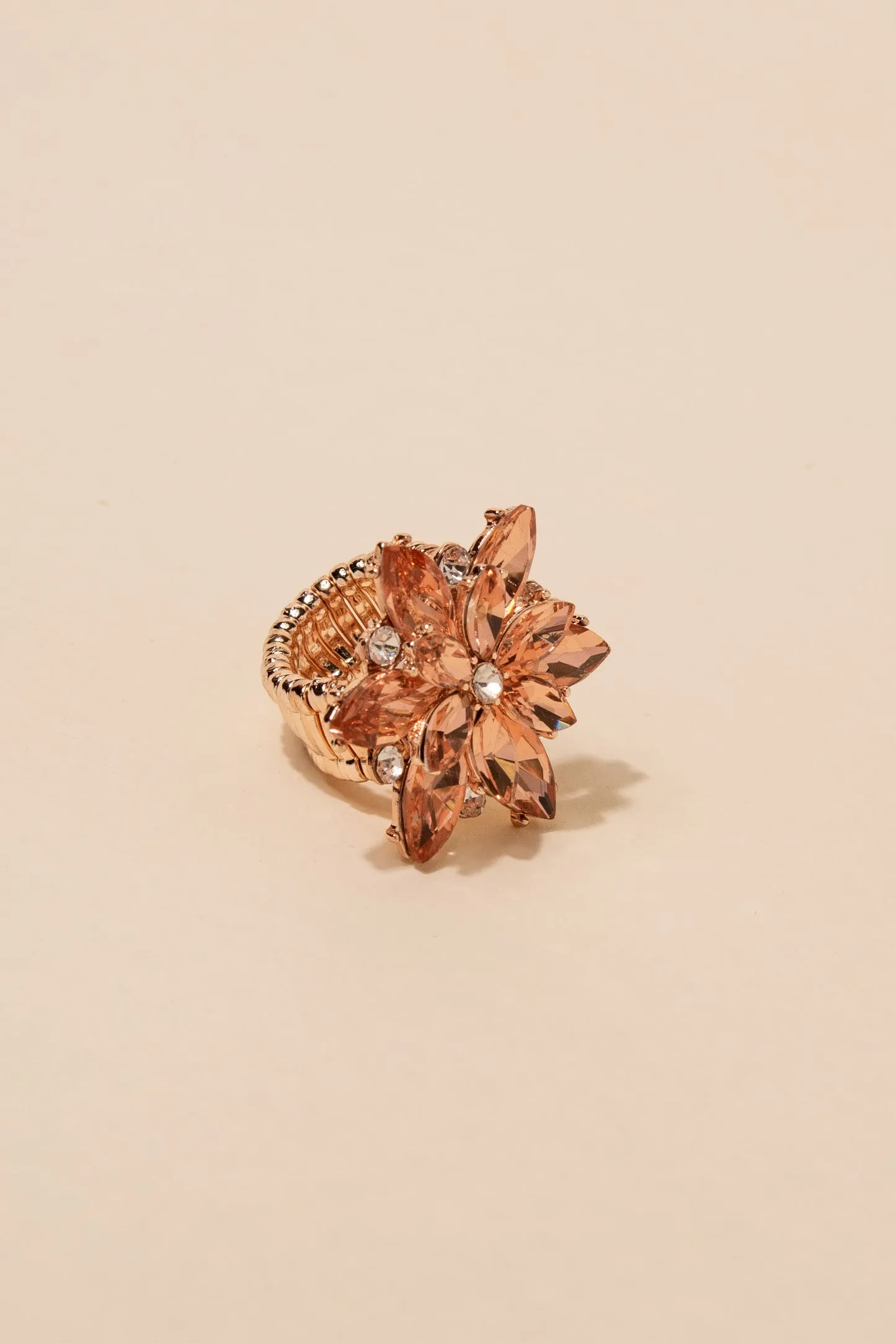 Aubrey Flower Burst Stretch Ring