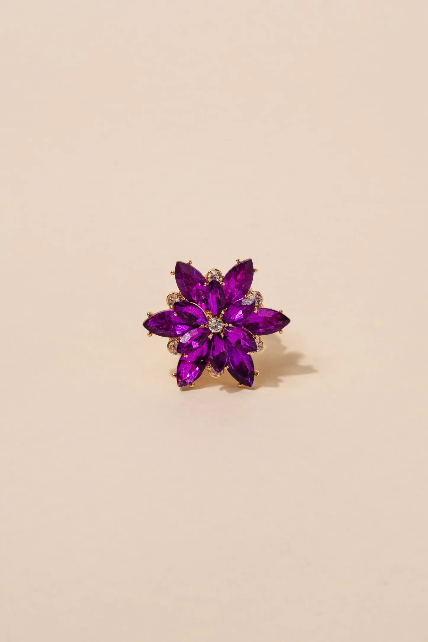 Aubrey Flower Burst Stretch Ring