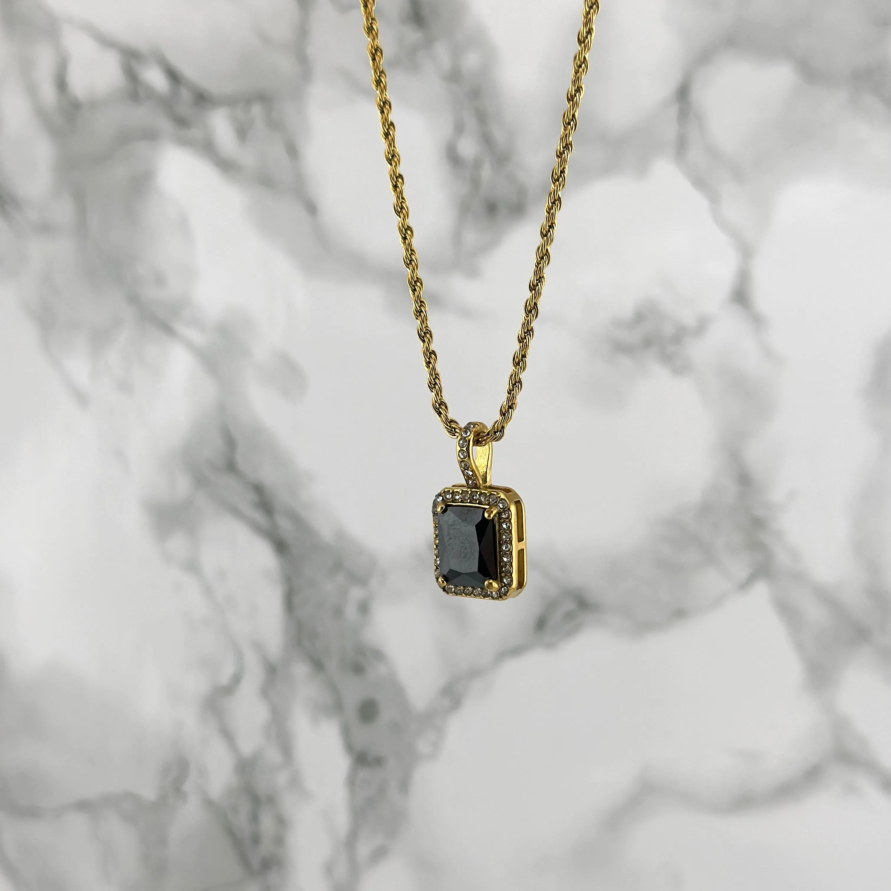 Black Rocka Necklace