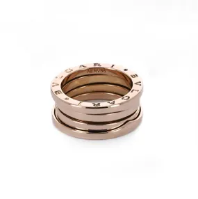 Bulgari | BZero1 Rose Gold Three-Band Ring