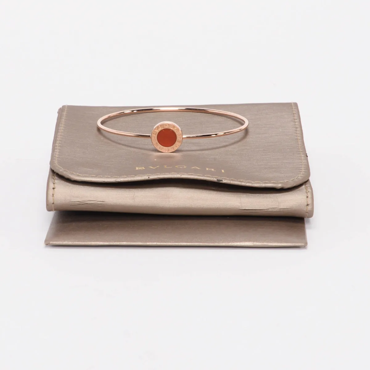 Bulgari Carnelian Rose Gold Bulgari Bulgari Bracelet