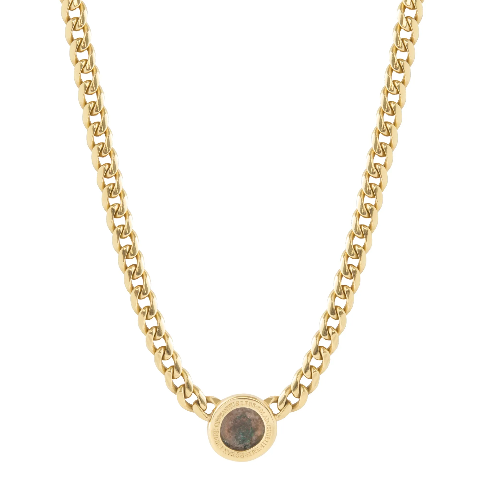 Bulgari Coin Necklace