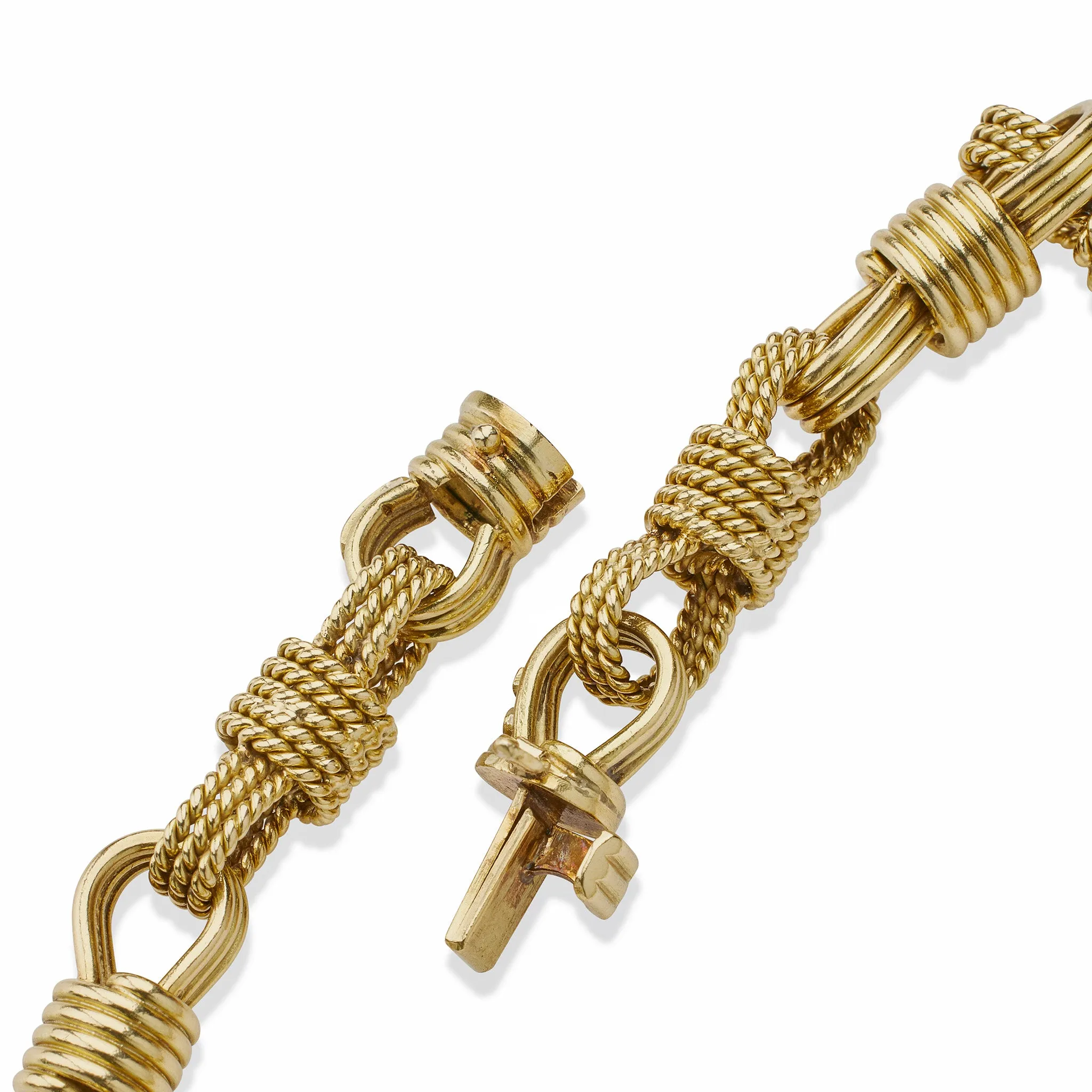 Bulgari Rome 18K Gold Long Chain Necklace