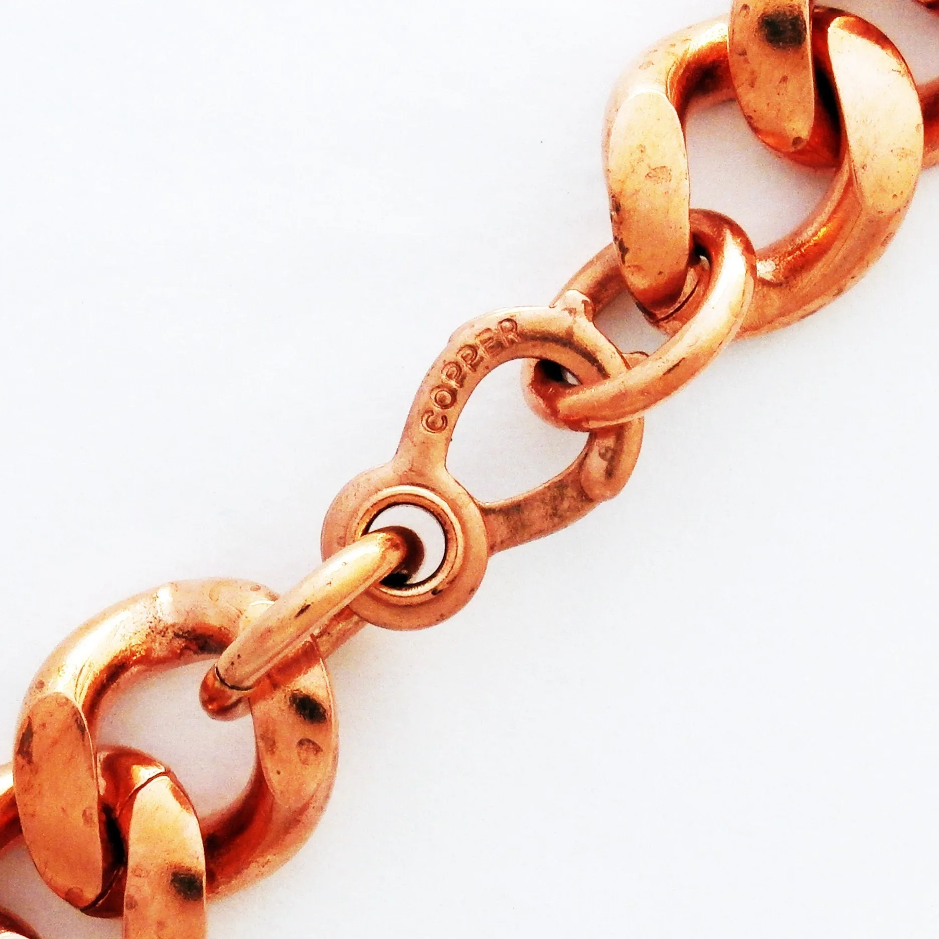 Bulk Pack of 10 Solid Copper 16mm Sister Hook Clasps JSCSH10 Heavy Duty Copper Swivel Clasps