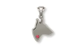 Bull Terrier Pendant Handmade Sterling Silver Dog Jewelry BU1-SP