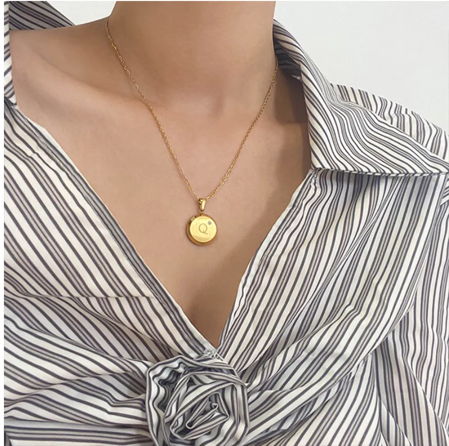 Capri Initial Necklace