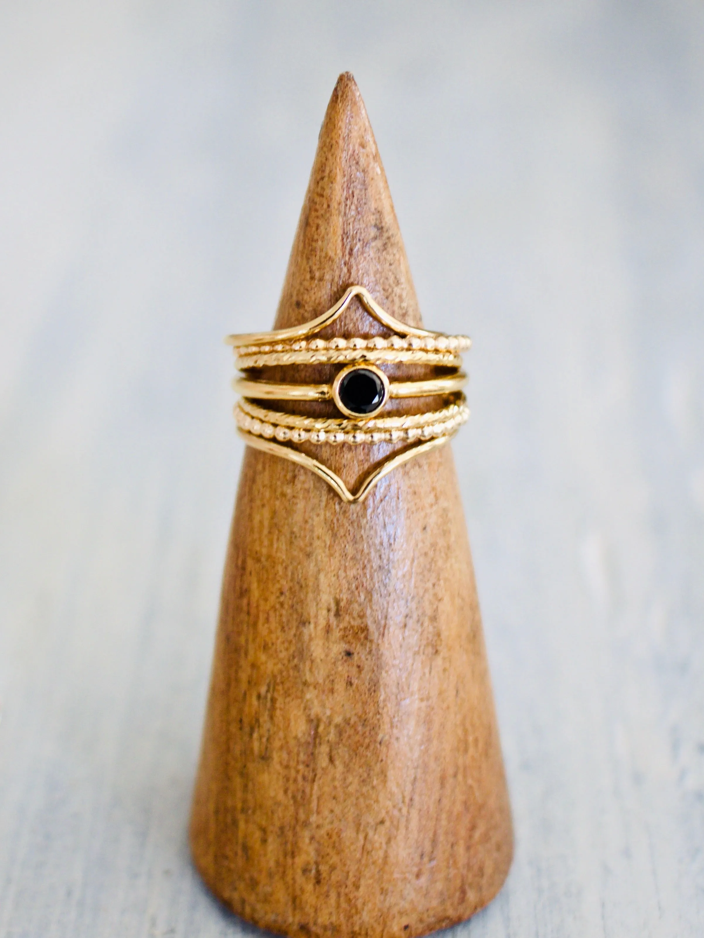 Chevron Accent Ring