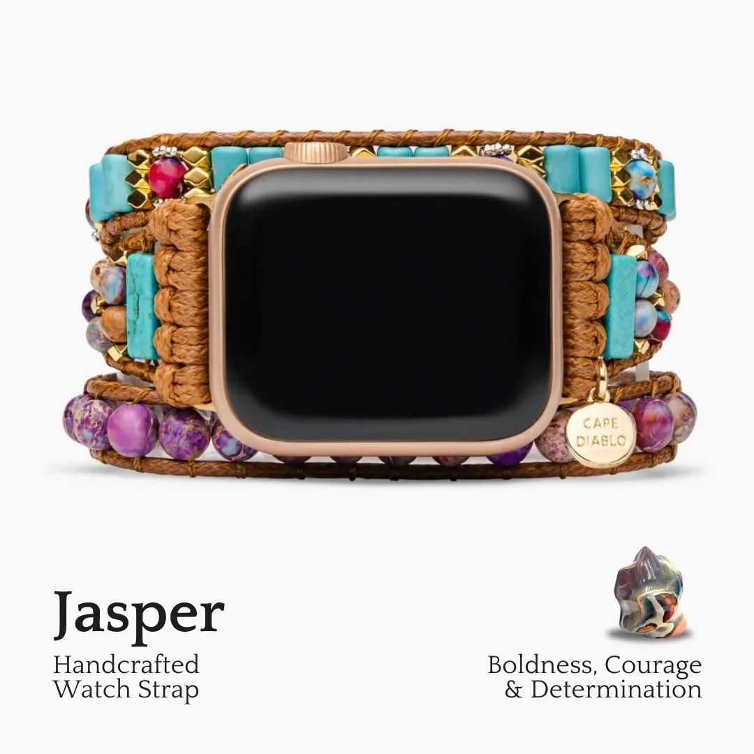 Chic Jasper Apple Watch Strap