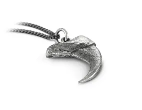 Cougar Claw Necklace - Silver