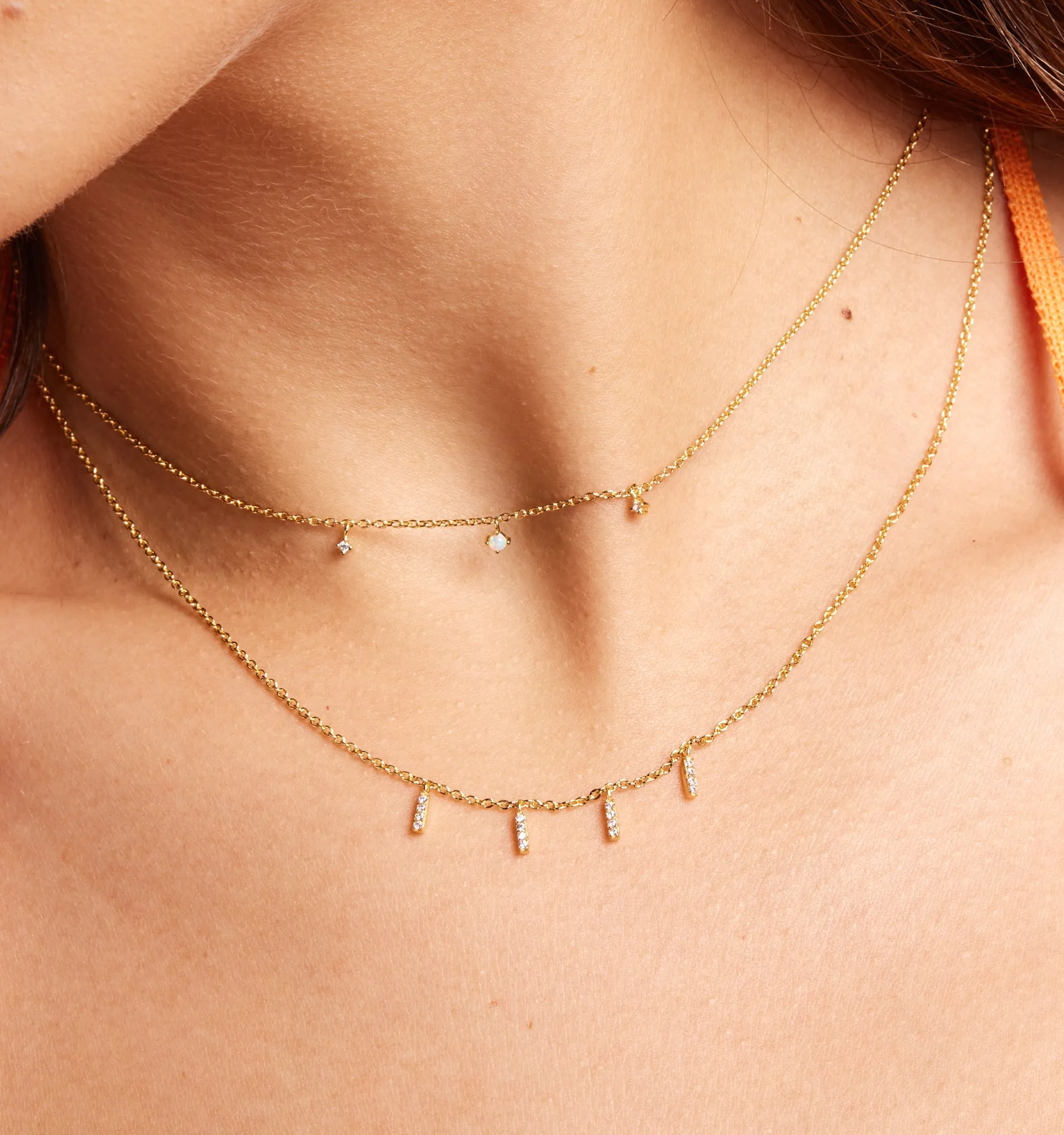 Dangle Choker Necklace