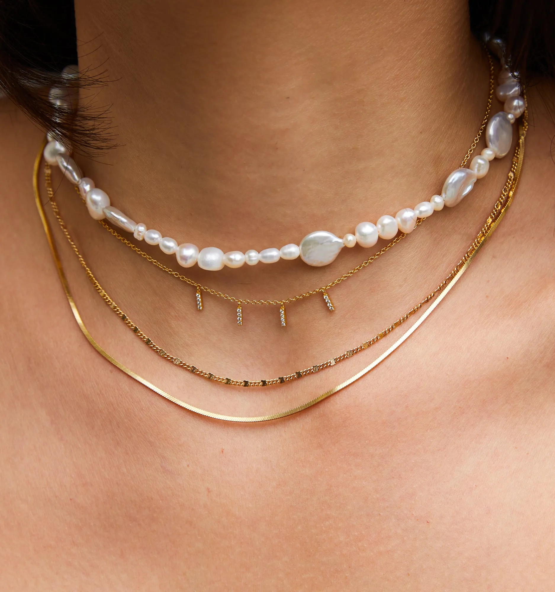 Dangle Choker Necklace