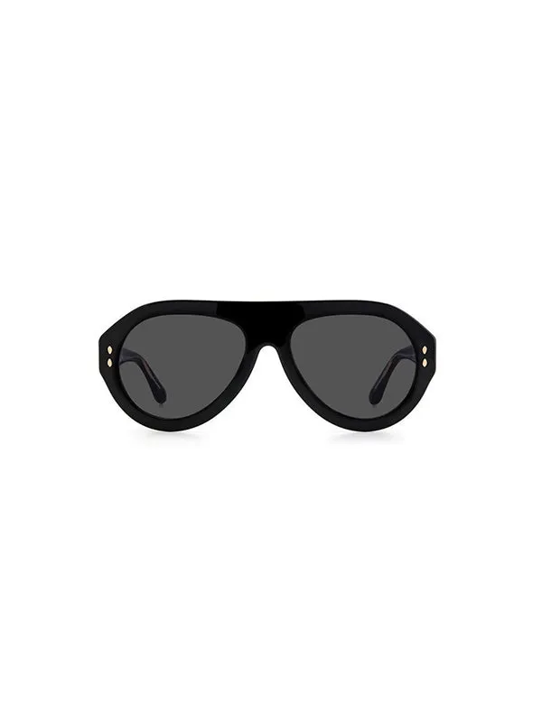 Darly Sunglasses in Black/Gold