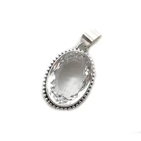 Divya Clear Quartz Bohemian Pendant