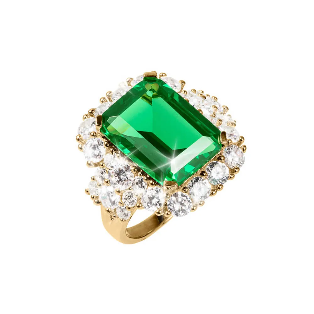 Evergreen Goddess Ring