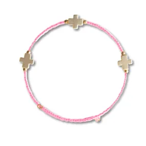 Faithful Bangles in Hot Pink