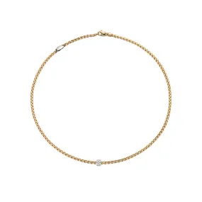 Fope Eka Diamond Station Necklace