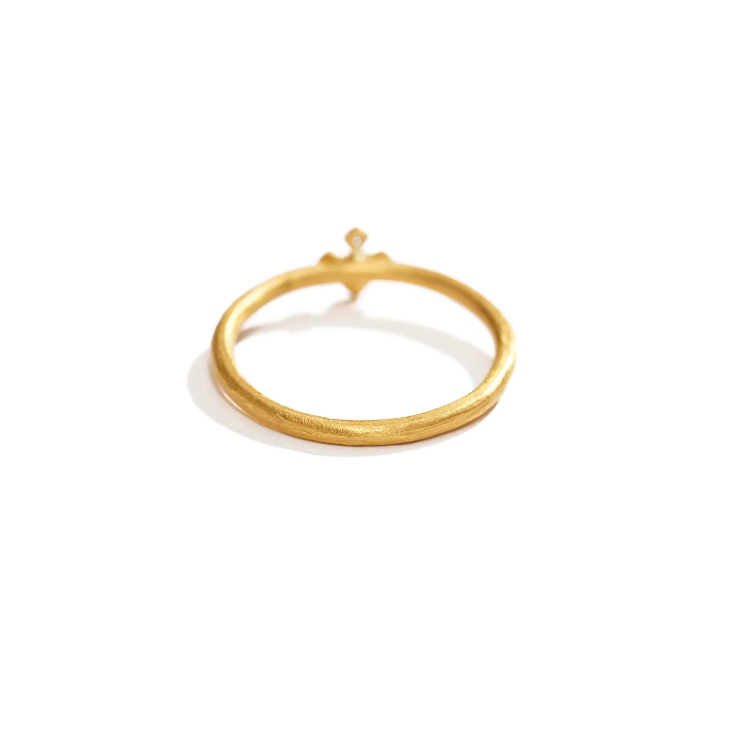 Gold Ring with Diamonds