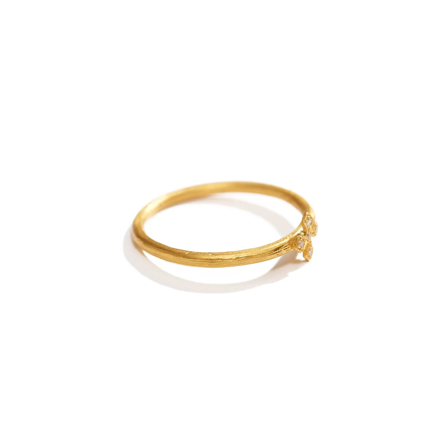 Gold Ring with Diamonds