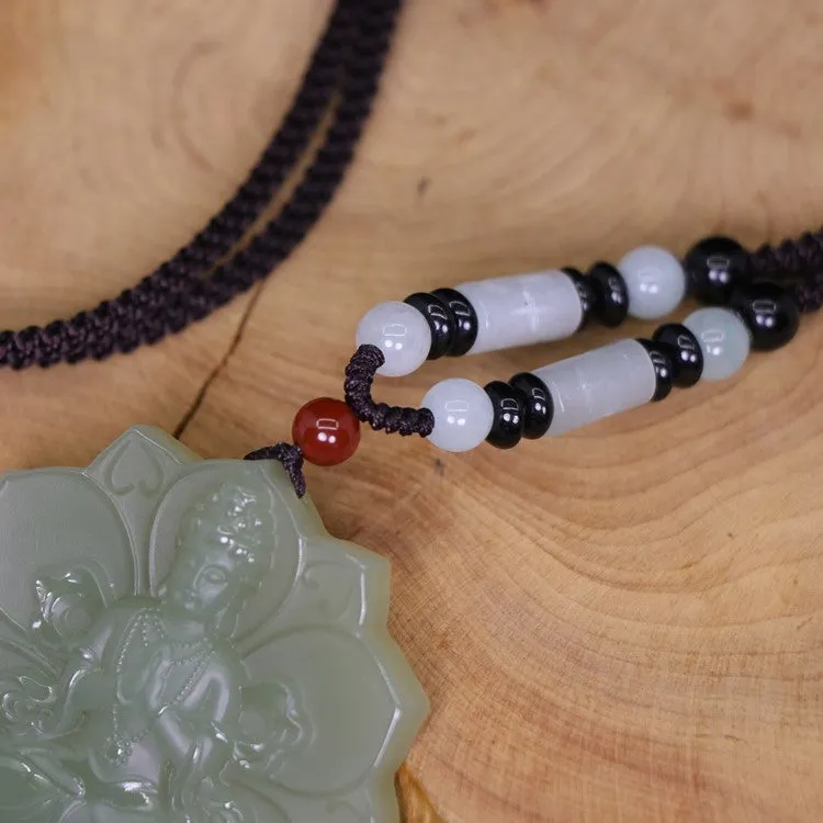 Guan Yin Jade Pendant