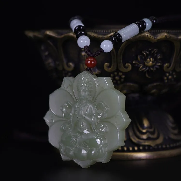 Guan Yin Jade Pendant