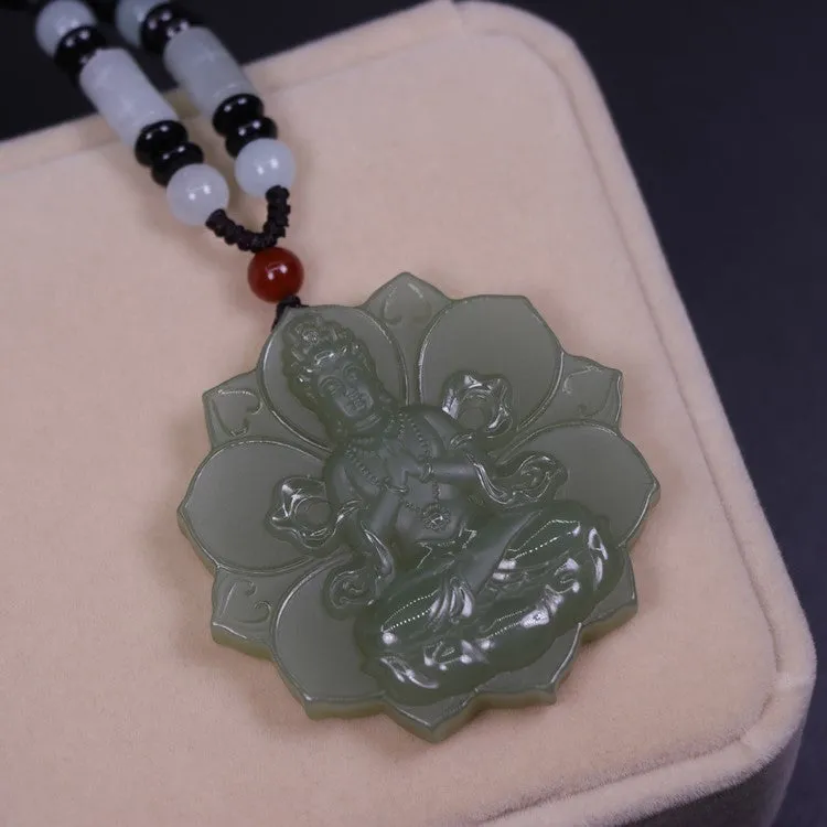 Guan Yin Jade Pendant