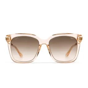 H.E.R - Bella Ginger Crystal   Light Brown Gradient Sunglasses