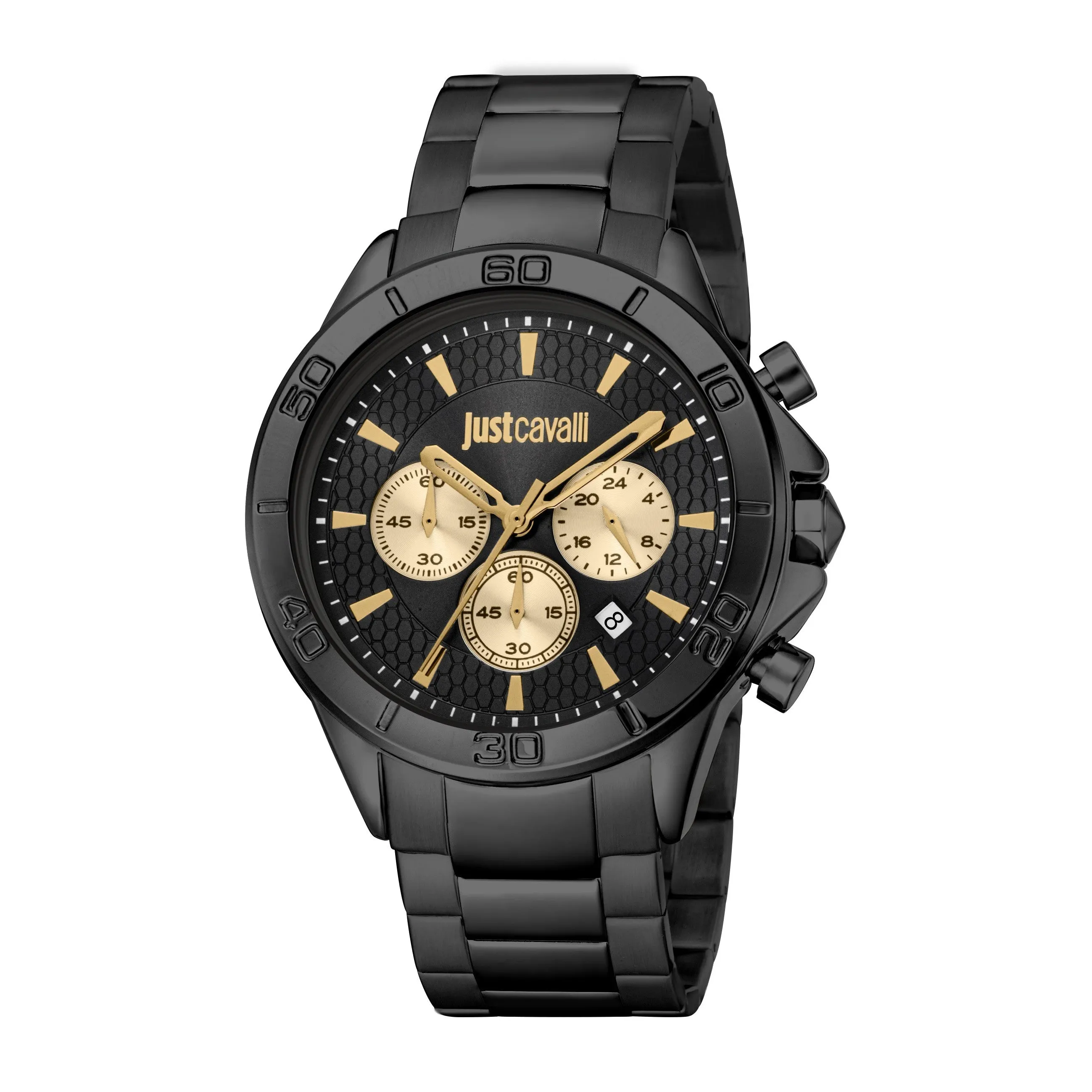 Just Cavalli Alloy Steel Chronograph Men's Watch JC1G261M0075