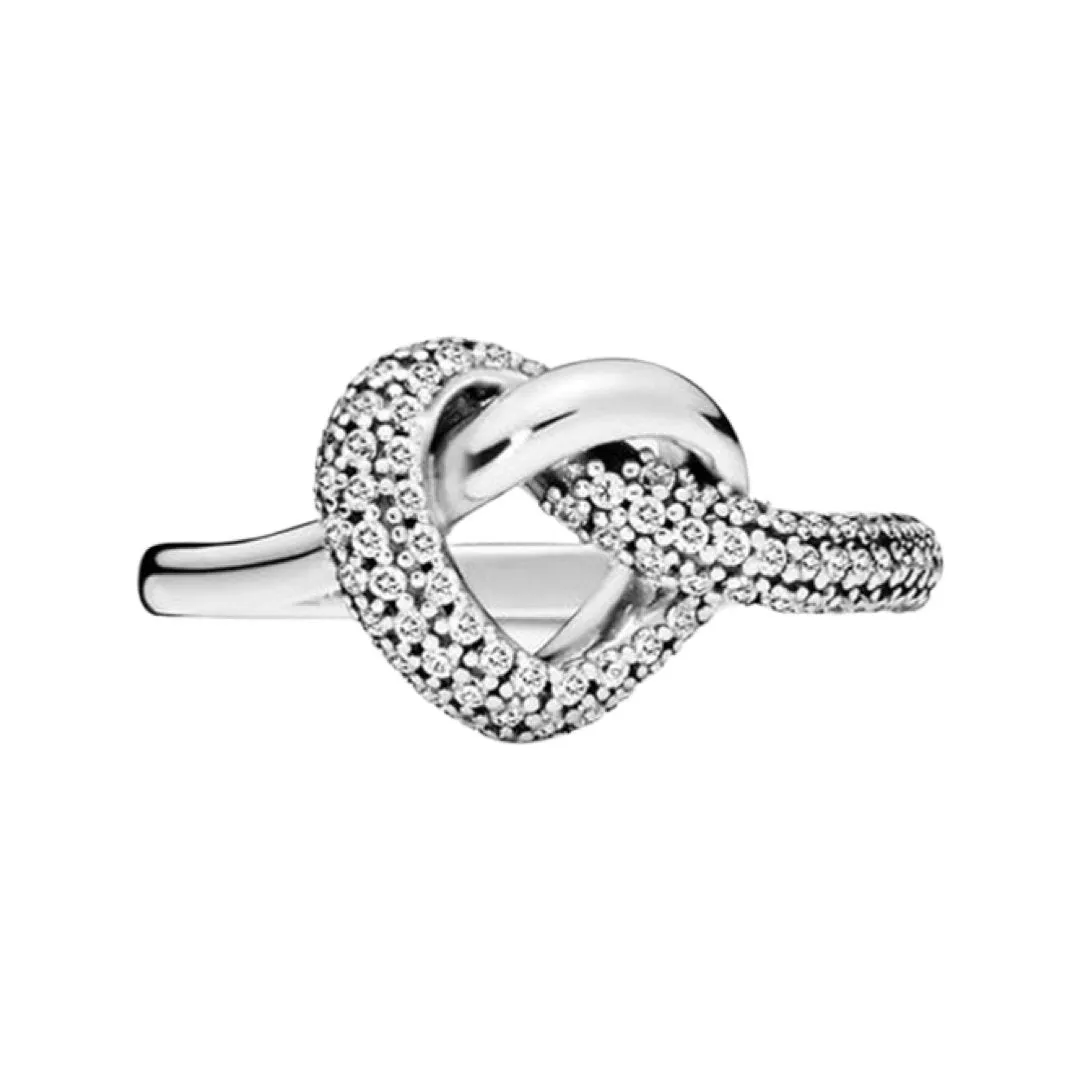 KNOT HEART RING