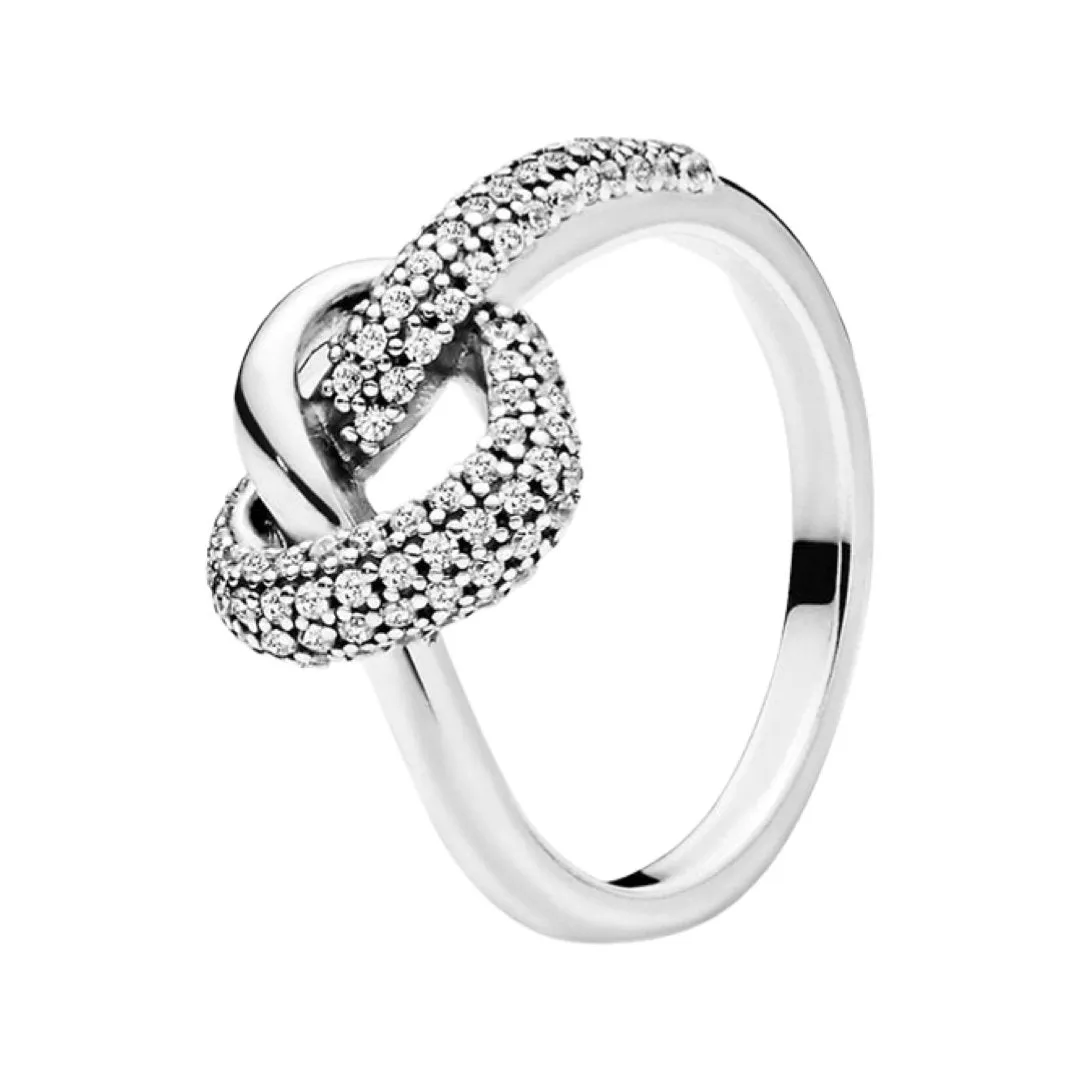 KNOT HEART RING