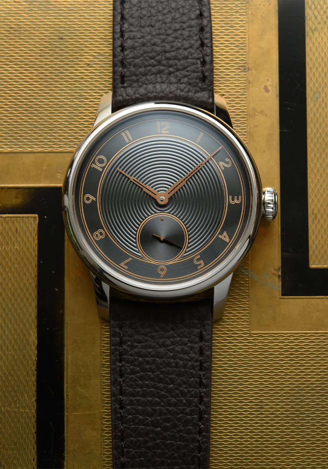 Louis Erard x The Horophile La Petite Seconde Metropolis Slate | LE59