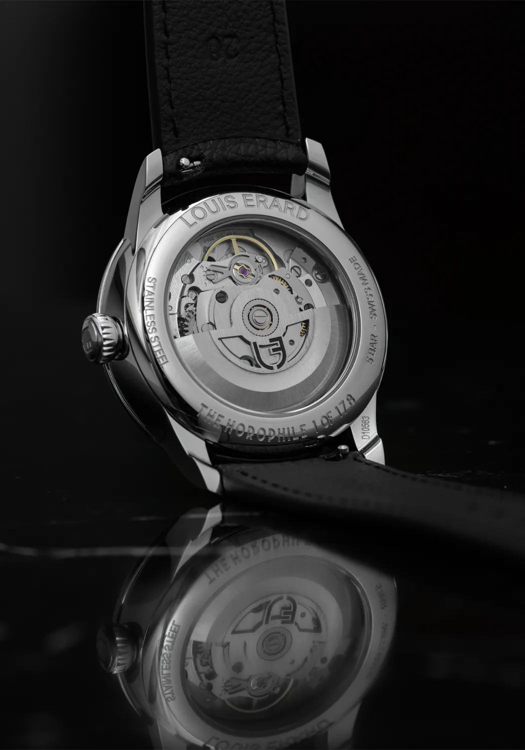 Louis Erard x The Horophile La Petite Seconde Metropolis Slate | LE59