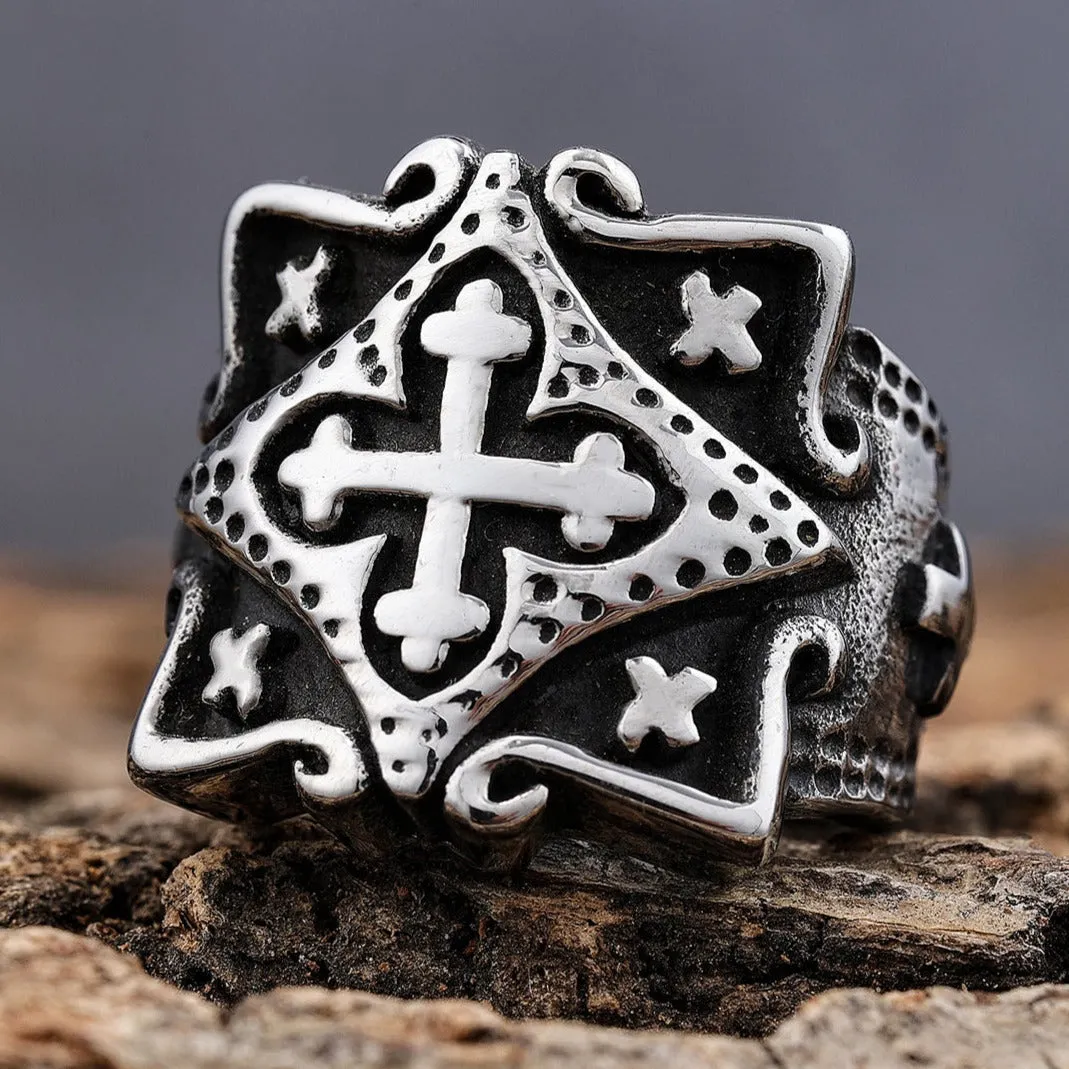 Medieval Crusader Ring - R53