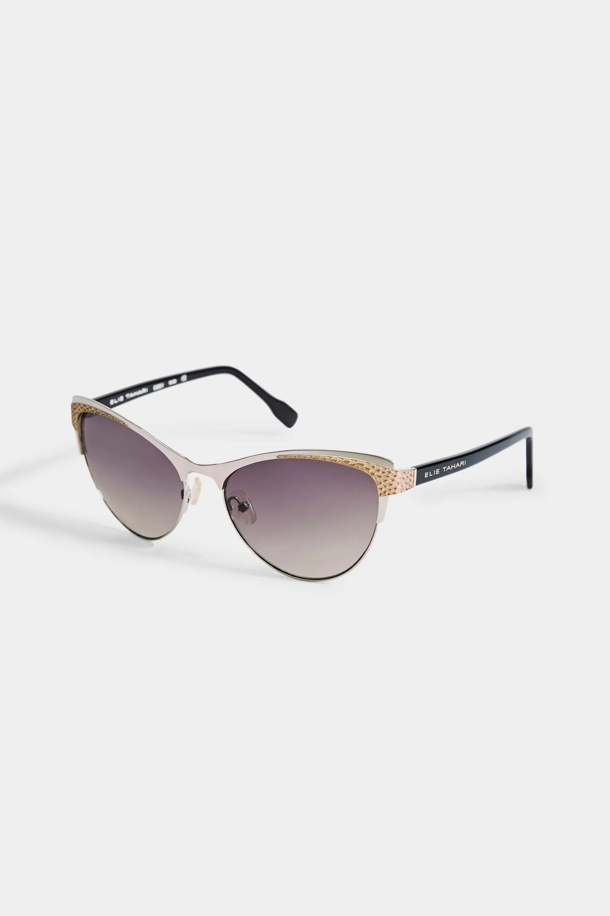 Metallic Cateye Sunglasses