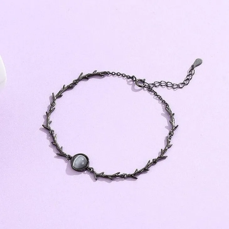 Moon in Twilight Thorns Bracelet