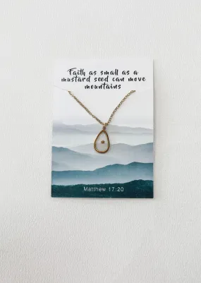 Mustard Seed Necklace