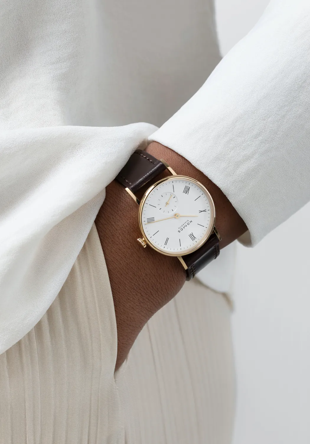 NOMOS Ludwig Gold 33 White Exhibition | Ref. 210