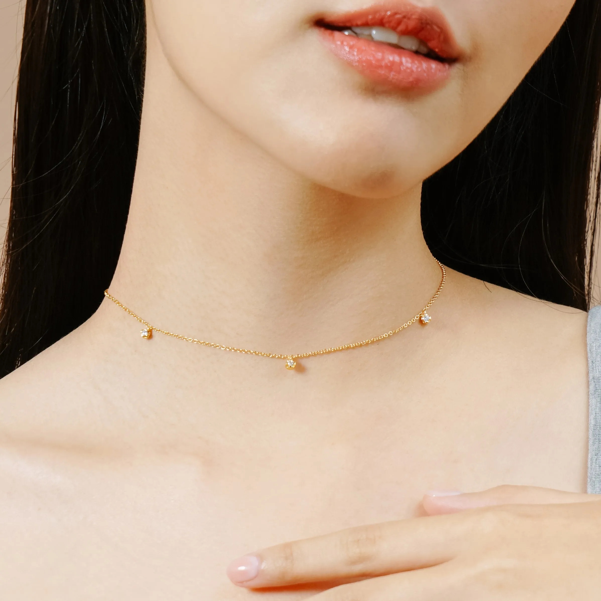 Olivia Cubic Choker